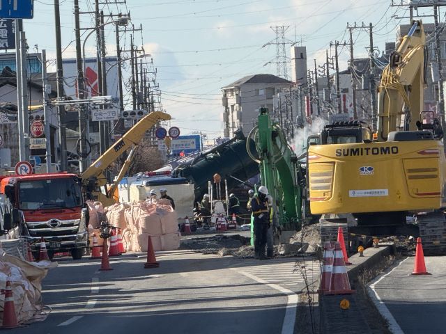 八潮道路陥没事故