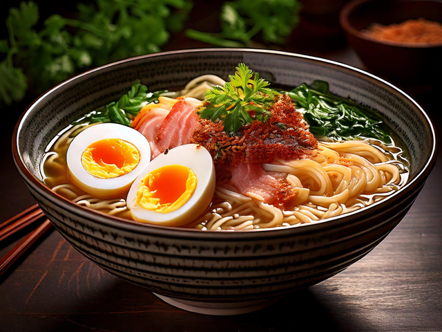 ラーメン（画像はAIで生成したイメージ）