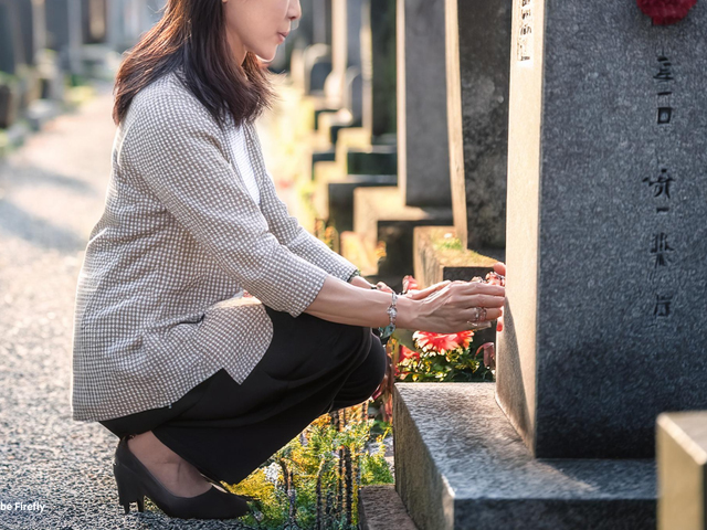 墓参り