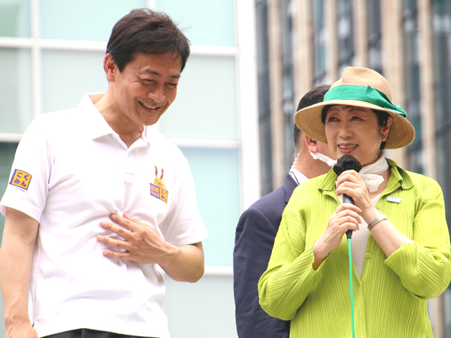 玉木雄一郎、小池百合子