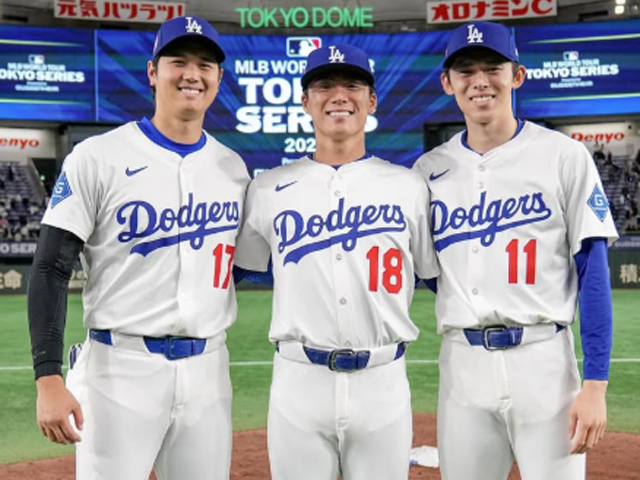 大谷翔平、山本由伸、佐々木朗希