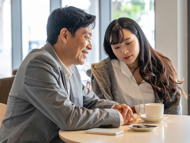 年の差カップル