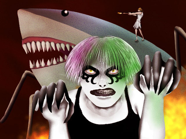 『量子バイオレンス』イラスト/沙さ綺ゆがみ