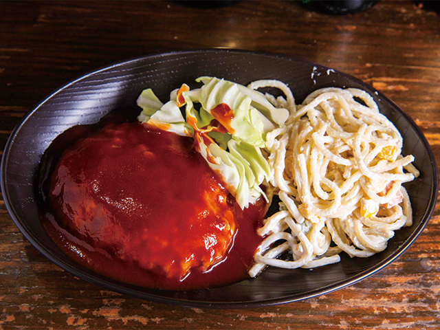 スパ付きハンバーグ