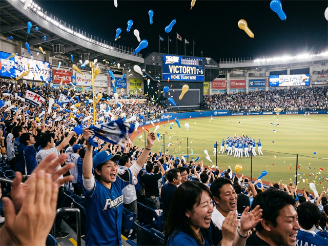 野球場スタンド