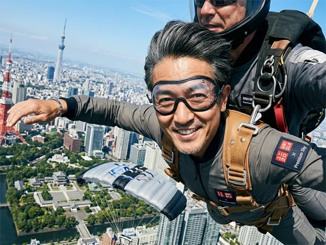スカイダイビング