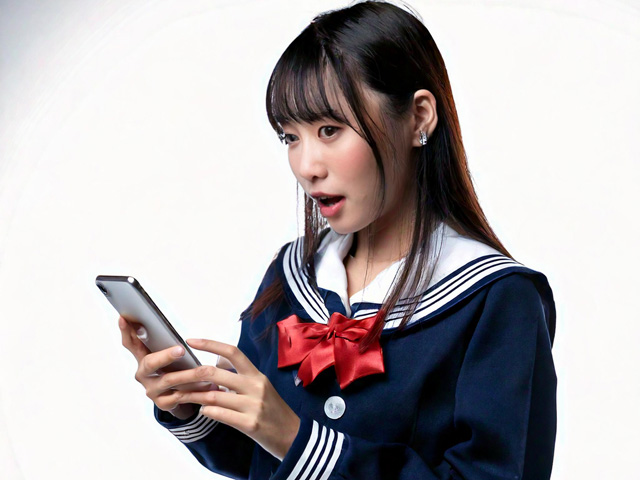 スマホと女子学生