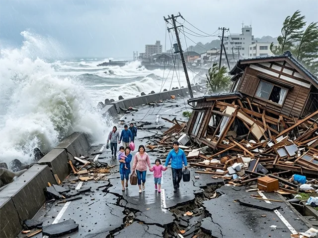 地震と台風