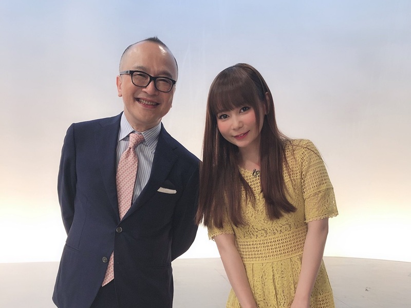 山田五郎さん（左）と中川翔子