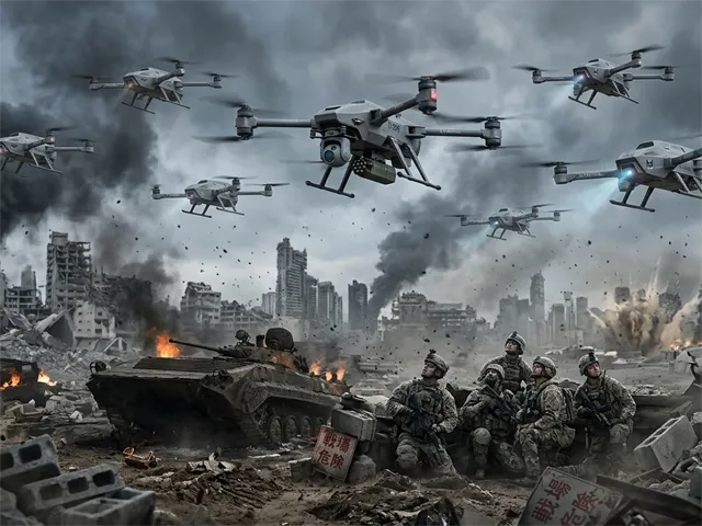 戦闘ドローン