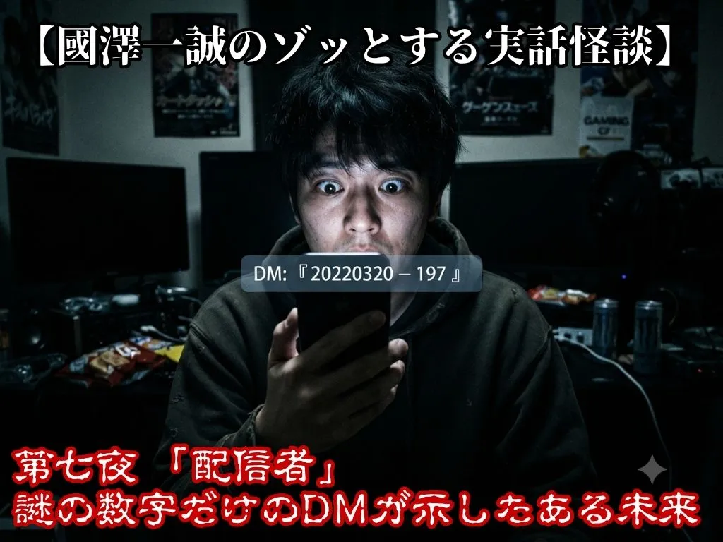配信者に届いた謎の数字の秘密とは…