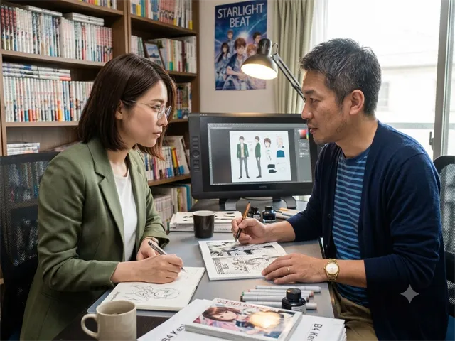 漫画家と編集者