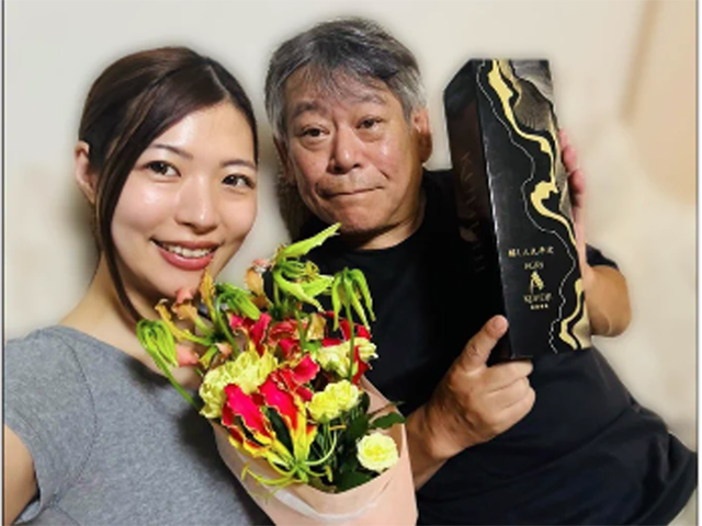 おかやまはじめと杜菜摘さん（杜菜摘Xより）